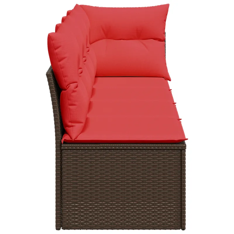 Sodo sofa | su pagalve Ruda 227 x 62 x 69 cm poliratanas