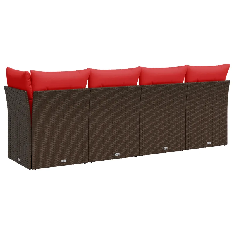 Sodo sofa | su pagalve Ruda 227 x 62 x 69 cm poliratanas