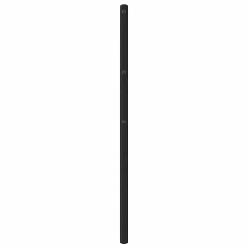 Metalinis pakaitinis galvūgalis, juodos spalvos, 75cm