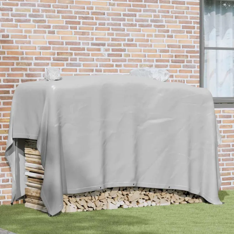 Tentas, pilkos spalvos, 3x3m, 650g/m²