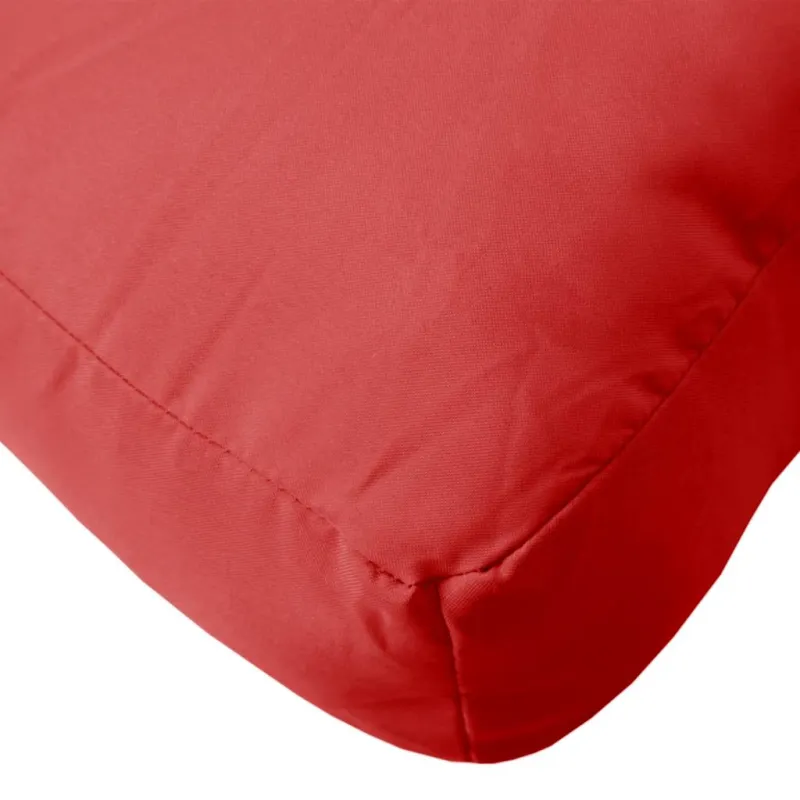 Paletės pagalvėlė, raudona, 60x60x9,5cm, oksfordo audinys