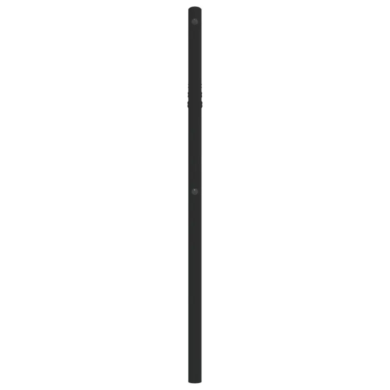 Metalinis pakaitinis galvūgalis, juodos spalvos, 107cm