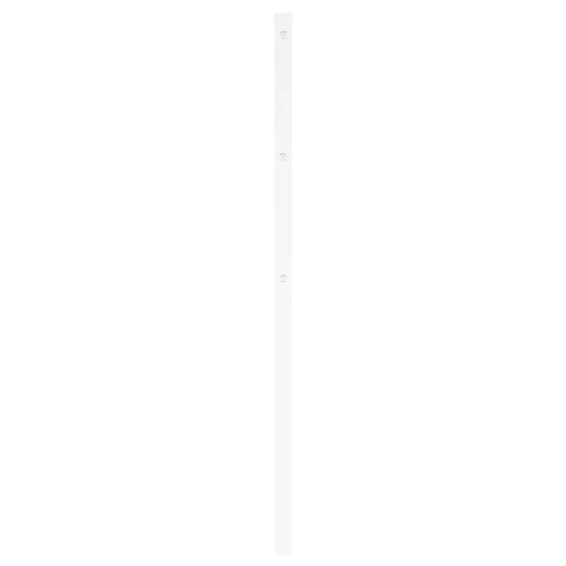 Metalinis pakaitinis galvūgalis, baltos spalvos, 180cm