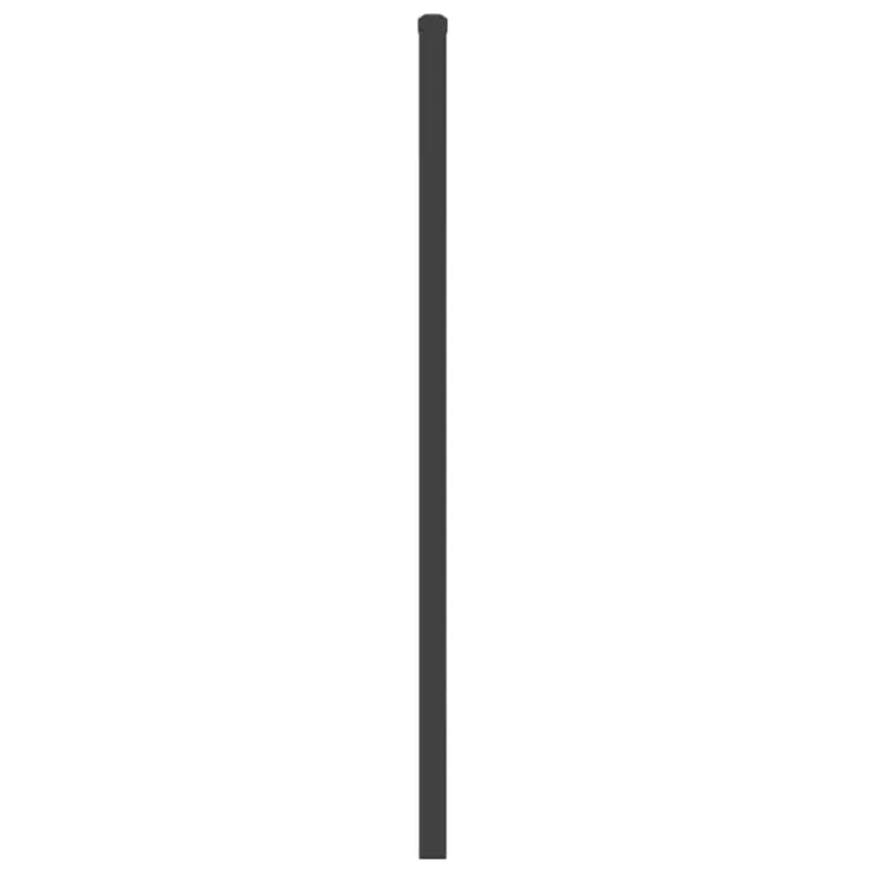 Metalinis pakaitinis galvūgalis, juodos spalvos, 100cm