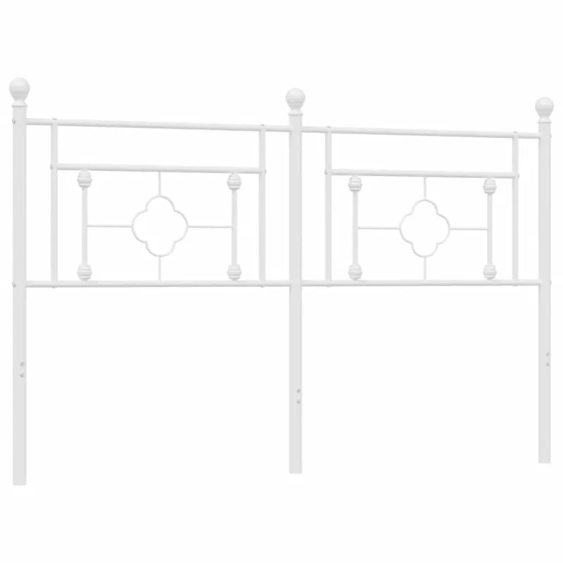 Metalinis pakaitinis galvūgalis, baltos spalvos, 160cm