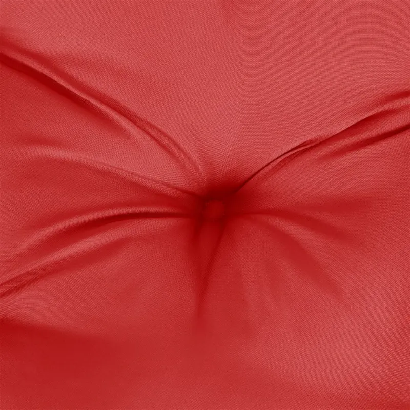 Paletės pagalvėlė, raudonos spalvos, 60x60x12cm, audinys