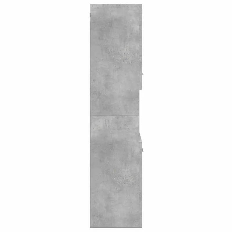 Pakabinama vonios spintelė, betono, 30x30x130cm, mediena