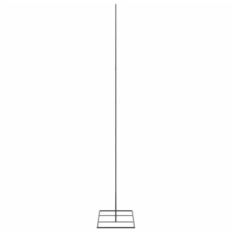 Metalinė Kalėdų eglutė, juodos spalvos, 180 cm