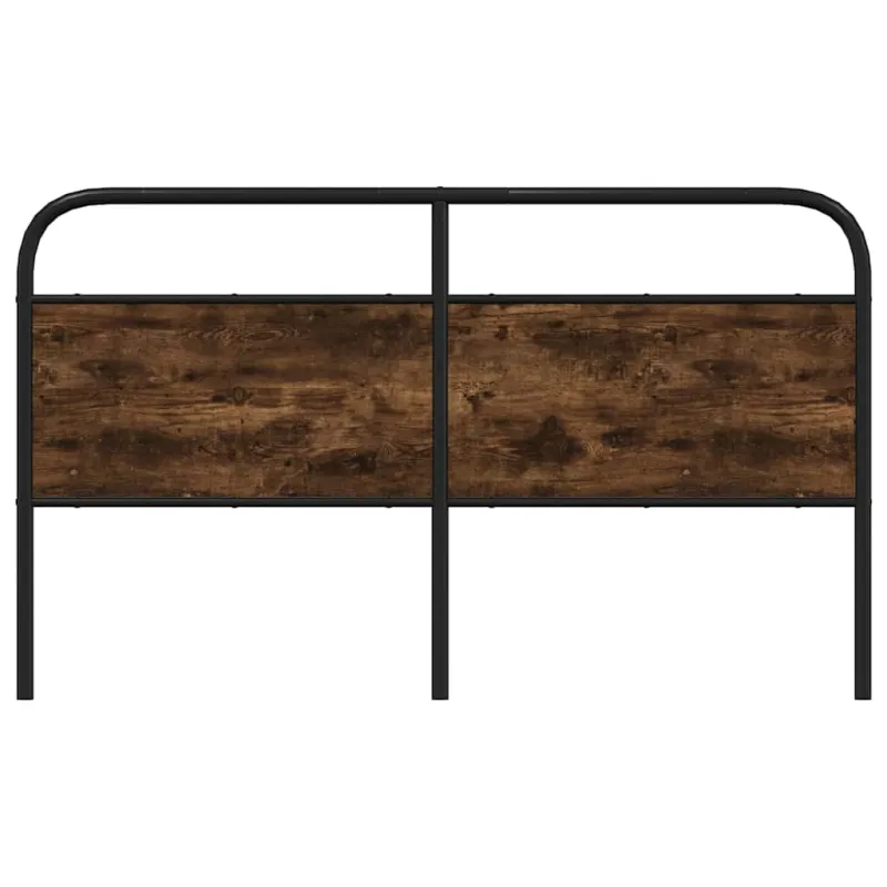 Pakaitinis galvūgalis, dūminio ąžuolo spalvos, 150 cm, plienas ir mediena