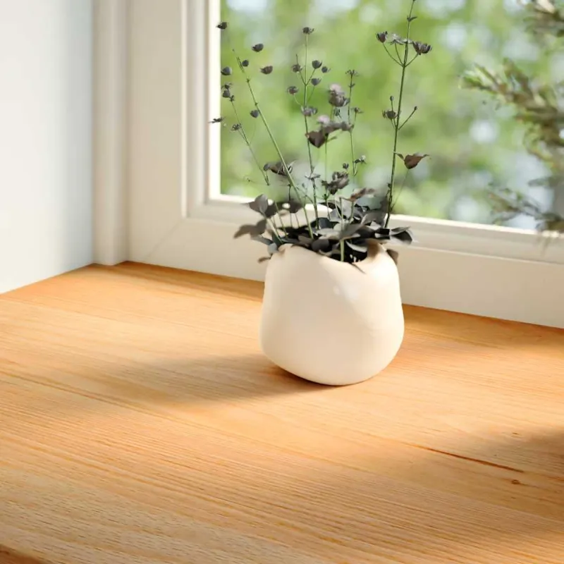 Palangės, 2 vnt, šviesiai rudos, 80x25x2 cm, ąžuolo medienos
