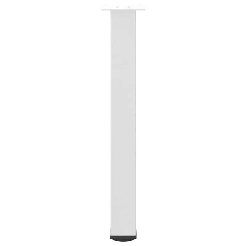Konsolinio stalo kojelės, 4 vnt., baltos, 72-74 cm, plienas