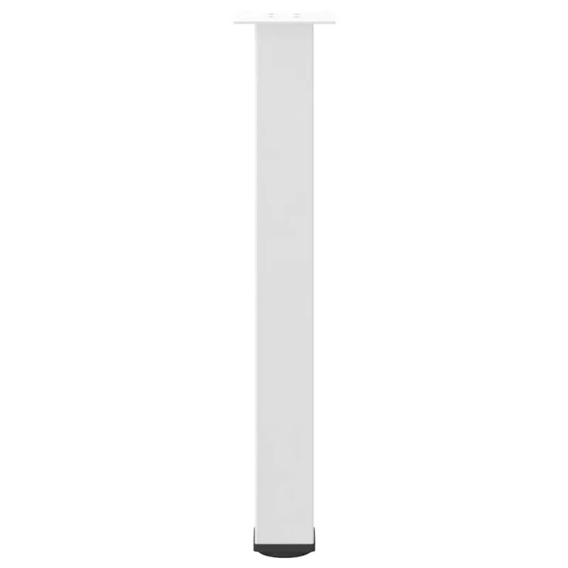 Konsolinio stalo kojelės, 4 vnt., baltos, 72-74 cm, plienas