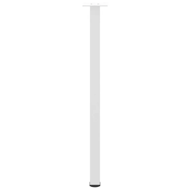 Konsolinio stalo kojelės, 4 vnt., baltos, 72-74 cm, plienas