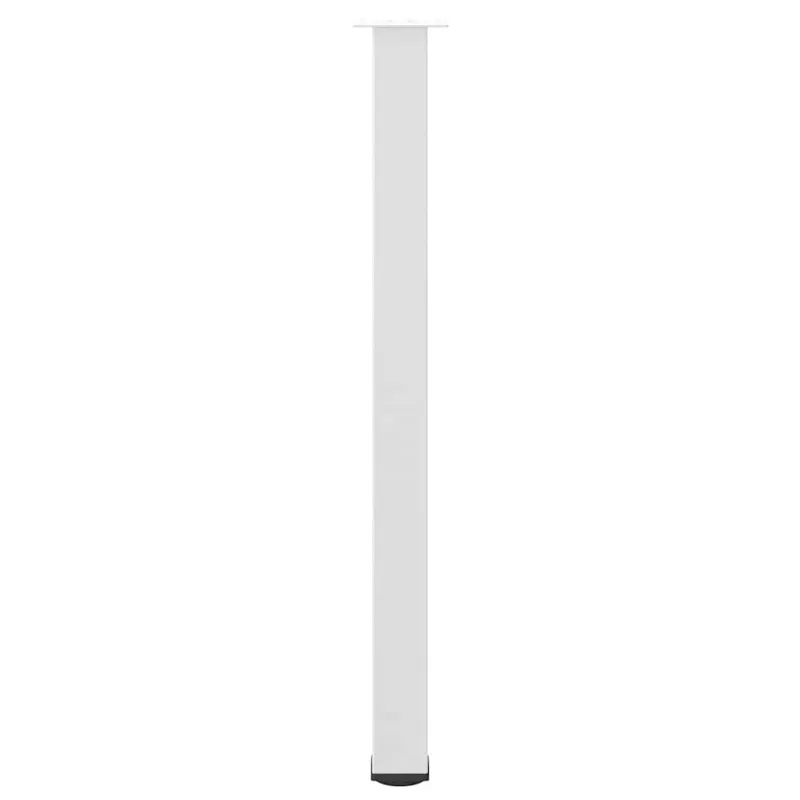 Baro stalo kojos, 4 vnt., baltos, 110-112 cm, plienas