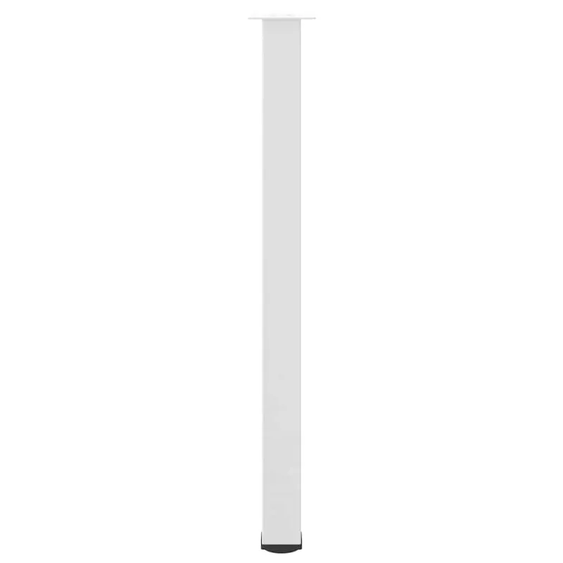 Baro stalo kojos, 4 vnt., baltos, 110-112 cm, plienas