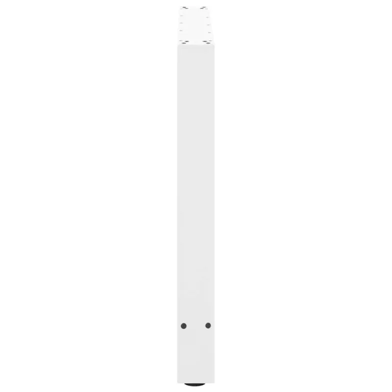 Valgomojo stalo kojos, baltos, 2 vnt., 90x(72-73) cm, plienas