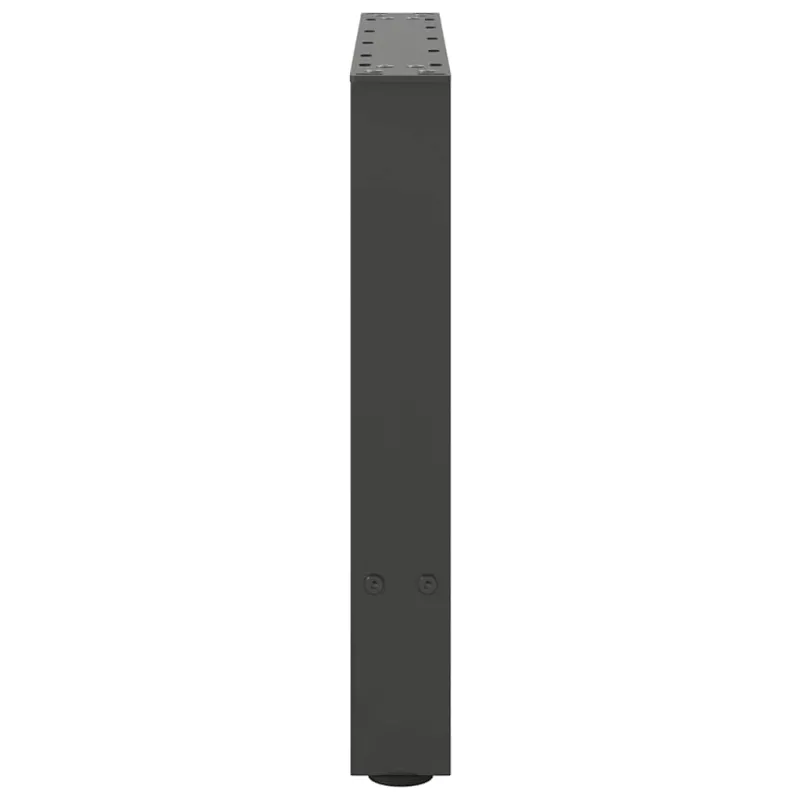 Kavos staliuko kojos, antracito spalvos, 2 vnt., 60x(42-43) cm, plienas