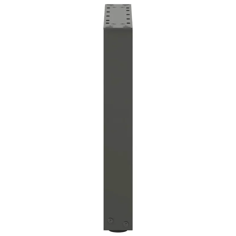 Kavos staliuko kojelės, 2 vnt., antracito spalvos, 38x(42-43) cm, plienas