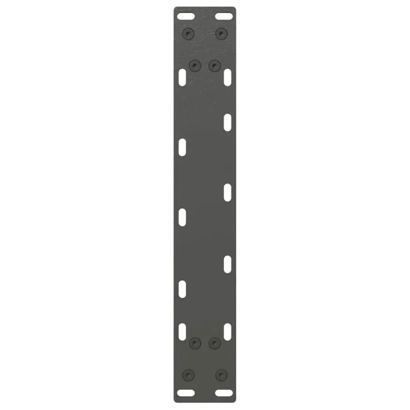Kavos staliuko kojelės, 2 vnt., antracito spalvos, 38x(42-43) cm, plienas