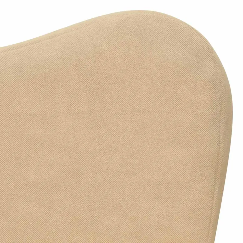 Vaikiška sofa-lova, kreminės spalvos, minkštas pliušas