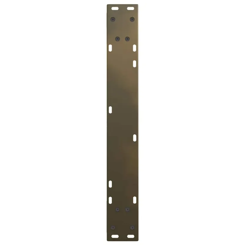 Valgomojo stalo kojelės, V formos, 3 vnt., natūralus plienas, 70x(72-73,3) cm, plienas
