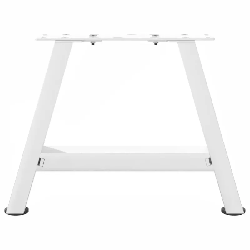 Kavos staliuko kojelės, A formos, 2 vnt., baltos, 50x(30-31) cm, plienas