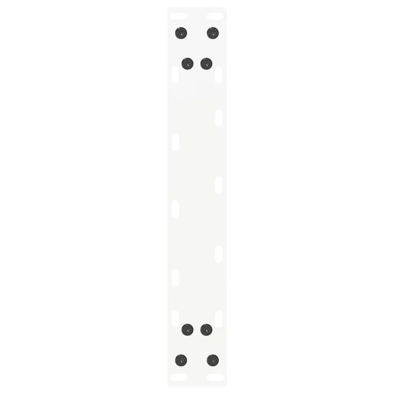 Kavos staliuko kojelės, 2 vnt., baltos, 28x(42-43) cm, plienas, U formos