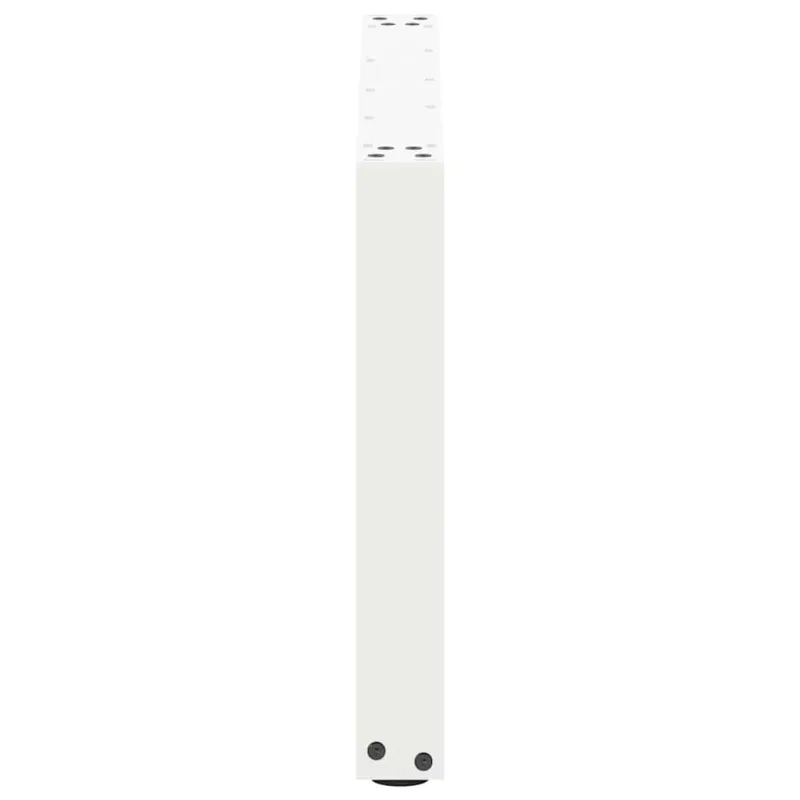 Kavos staliuko kojelės, 2 vnt., baltos, 60x(42-43) cm, plienas, U formos