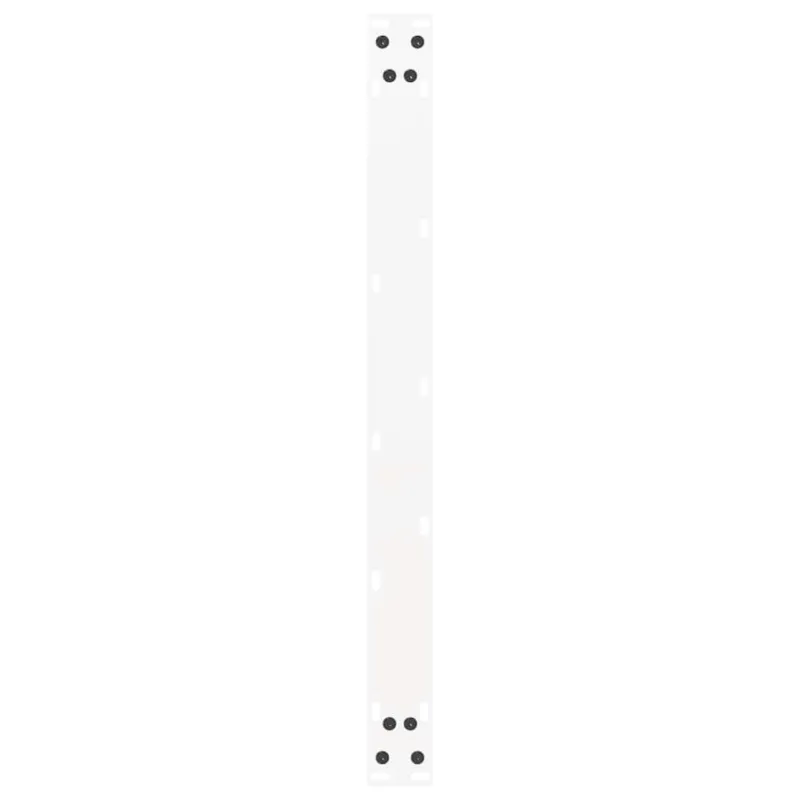 Kavos staliuko kojelės, 2 vnt., baltos, 60x(42-43) cm, plienas, U formos