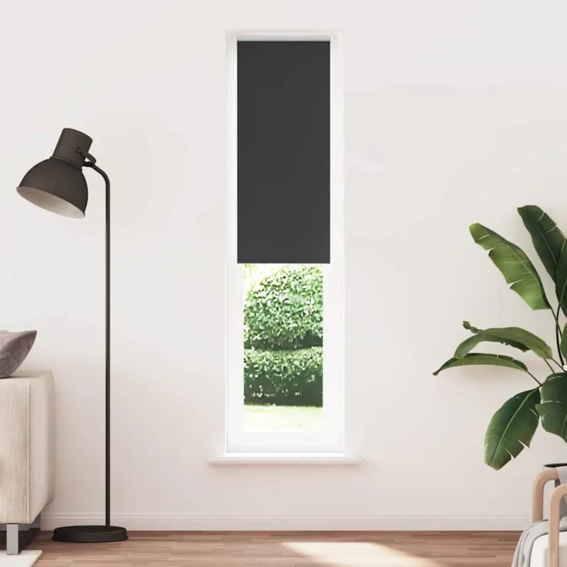 roletas juodas 40x230 cm audinio plotis 35,7 cm poliesteris