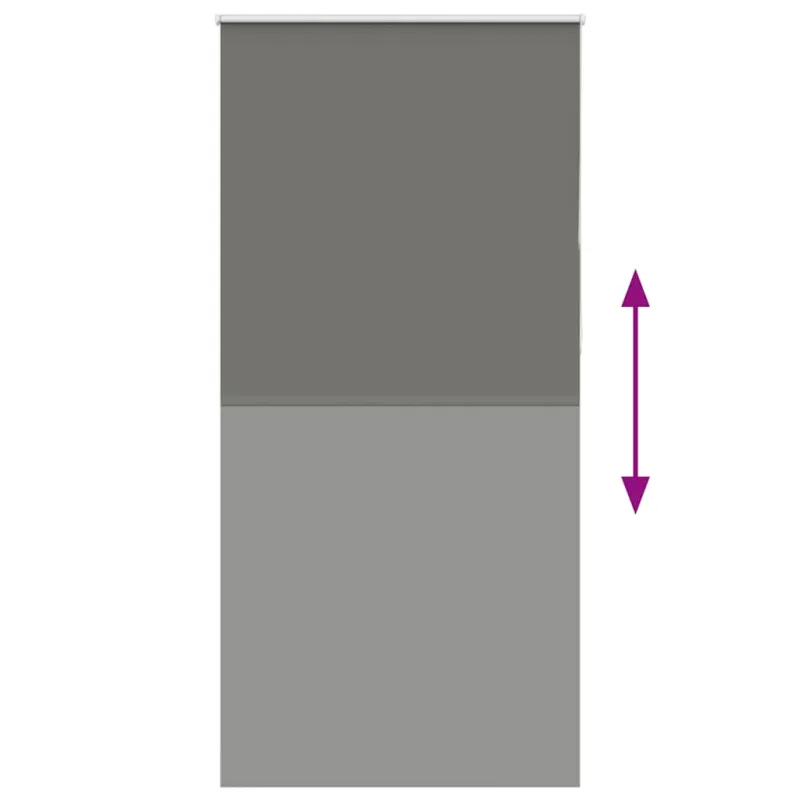 roletas smėlio Pilka 110x230 cm audinio plotis 105,7 cm