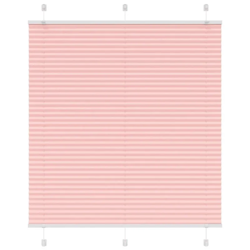 Plisuota žaliuzės rožinė 120x150 cm Audinio plotis 119,4 cm