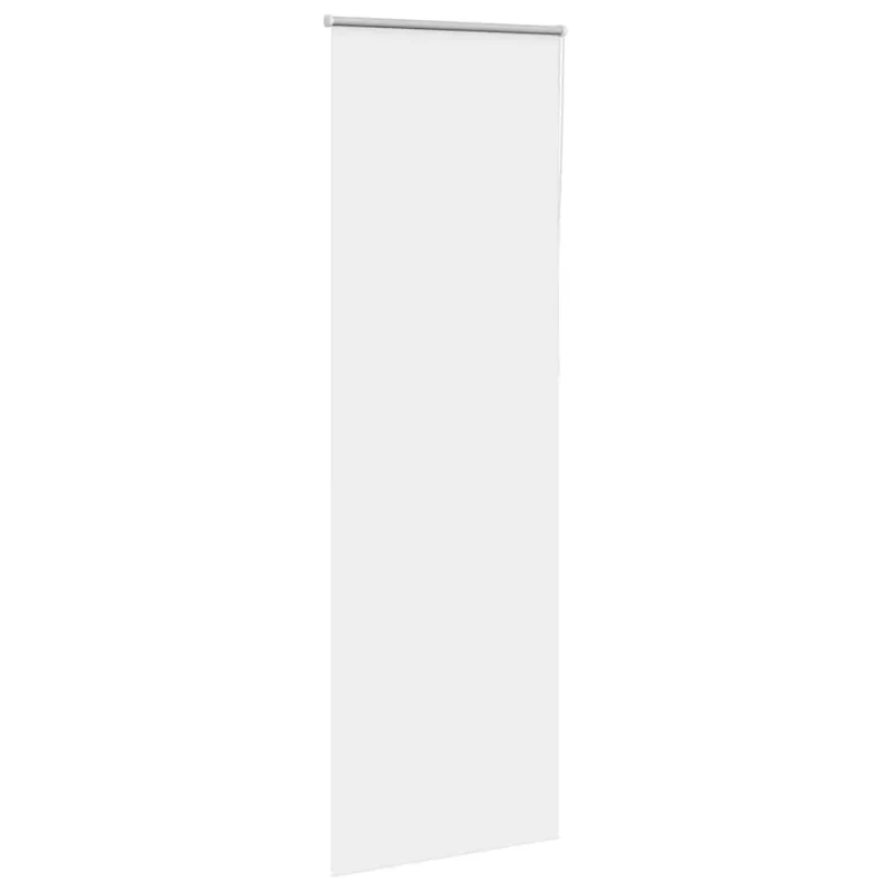 Naktinis roletas baltos spalvos 65x230 cm audinio plotis 60,7cm