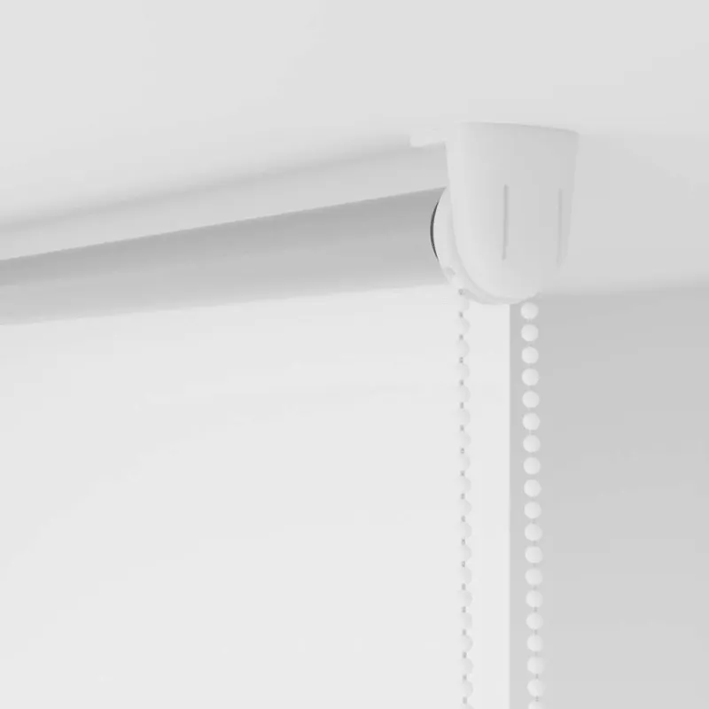 Naktinis roletas baltos spalvos 65x230 cm audinio plotis 60,7cm