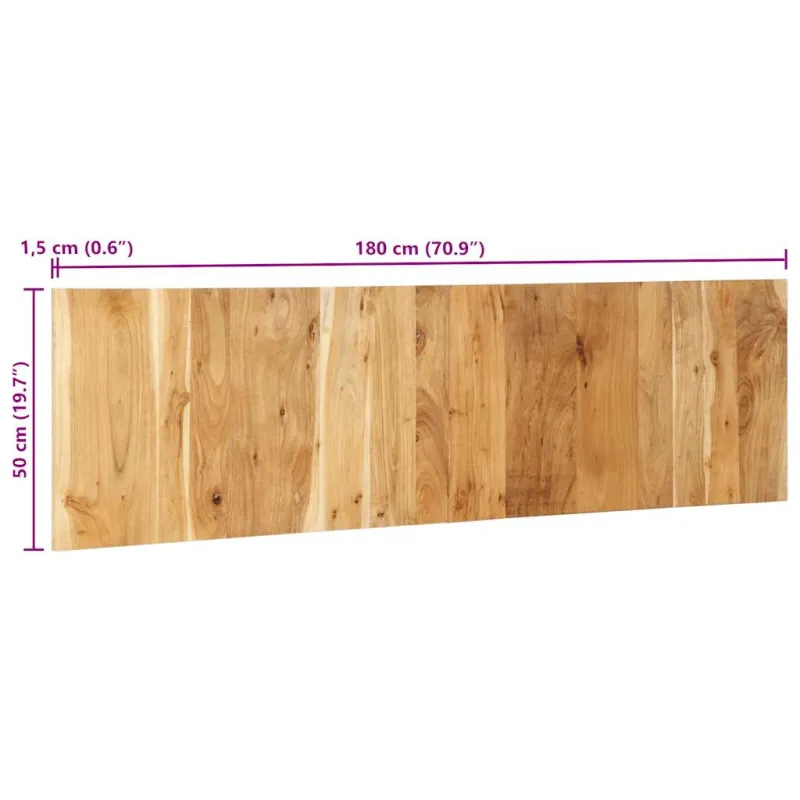 galvūgalis 180 cm Akacijos masyvo