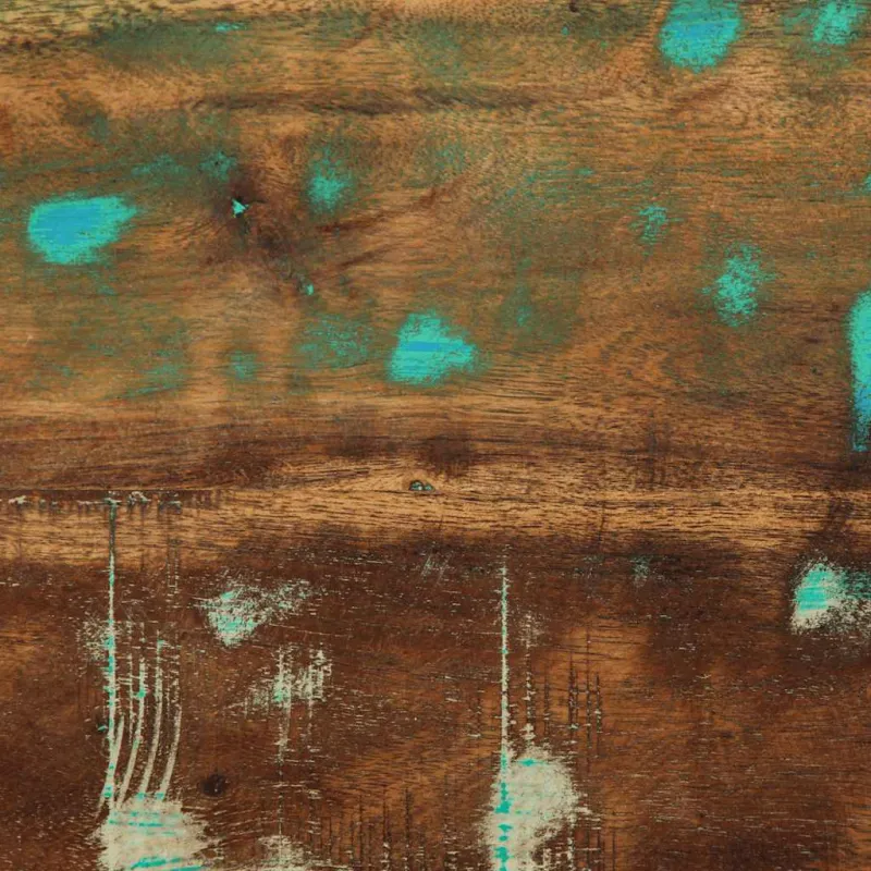 Naktinė spintelė, 50x27x50 cm, perdirbtos medienos masyvas