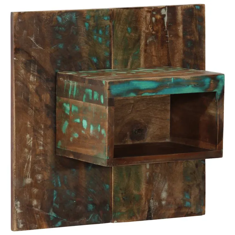 Naktinė spintelė, 50x27x50 cm, perdirbtos medienos masyvas