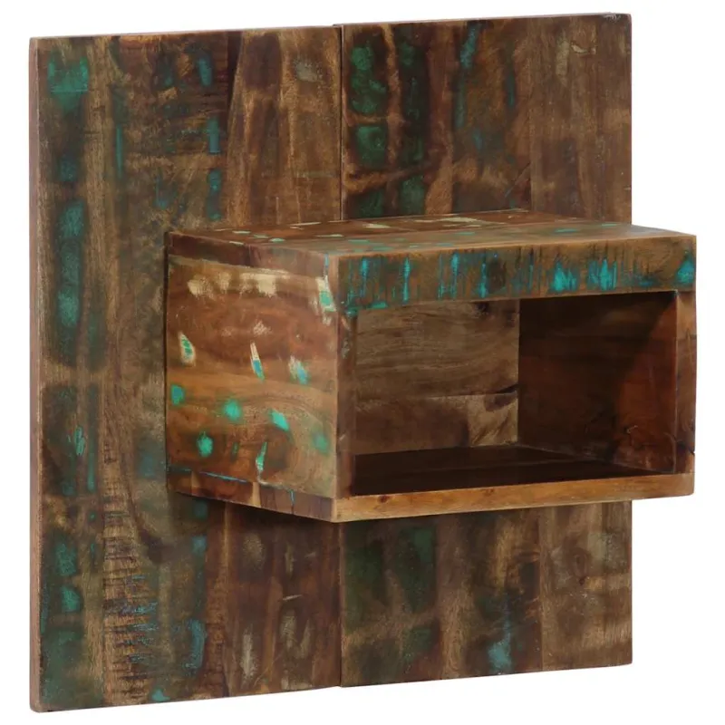 Naktinė spintelė, 50x27x50 cm, perdirbtos medienos masyvas