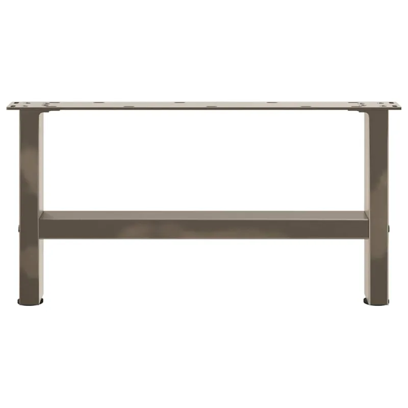 Kavos staliuko kojelės, 2 vnt., 70x(30-31) cm, natūralus plienas