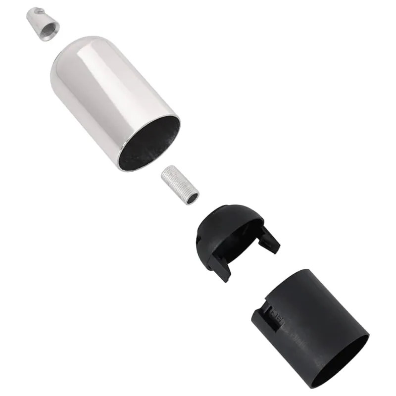 lempų laikikliai 2 vnt Satin Nickel E27