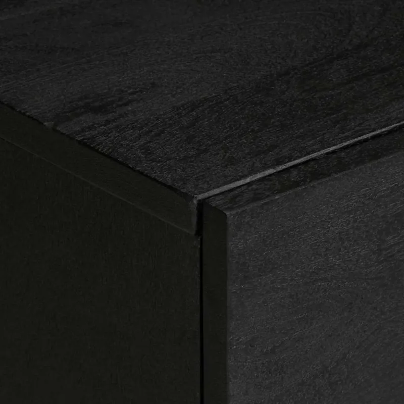 televizoriaus spintelė juoda 105x33x46 cm Engineered Wood