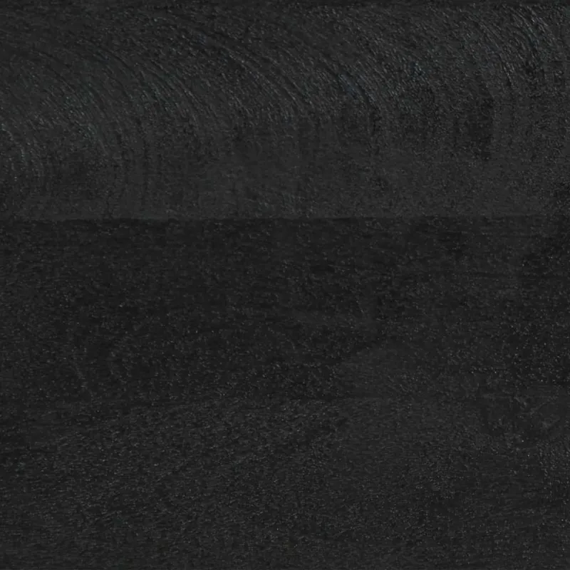 Spintelė prie lovos Juoda 50x33x62 cm Inžinierinė mediena