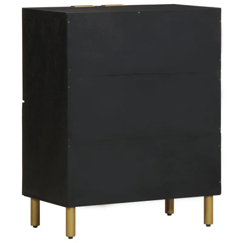 indauja juoda 60x33x75 cm inžinierinė mediena