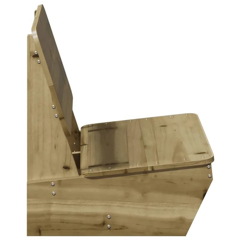 sodo kėdė 60x64x70,5 cm impregnuota pušis