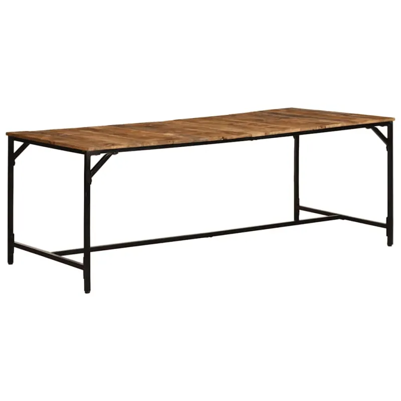 Valgomojo stalas, 200x100x75cm, mango medienos masyvas
