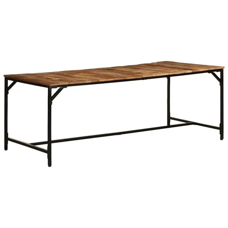 Valgomojo stalas, 200x100x75cm, mango medienos masyvas