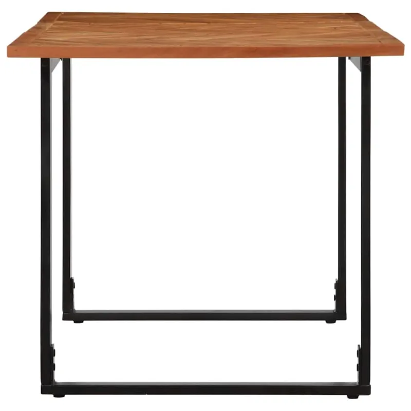 Valgomojo stalas, 160x80x75cm, akacijos medienos masyvas