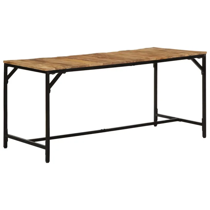 Valgomojo stalas, 160x80x75cm, mango medienos masyvas
