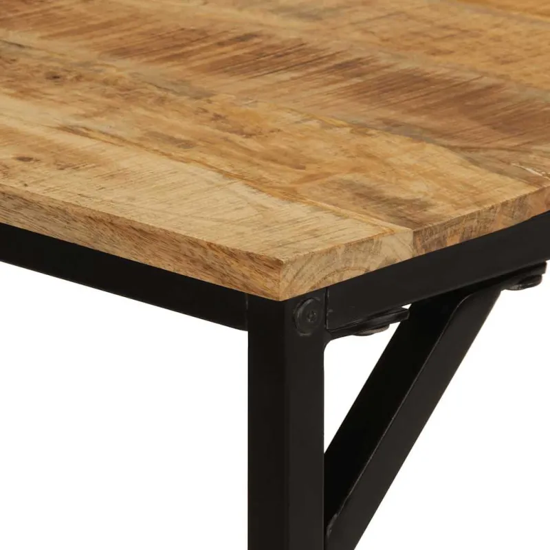 Valgomojo stalas, 160x80x75cm, mango medienos masyvas