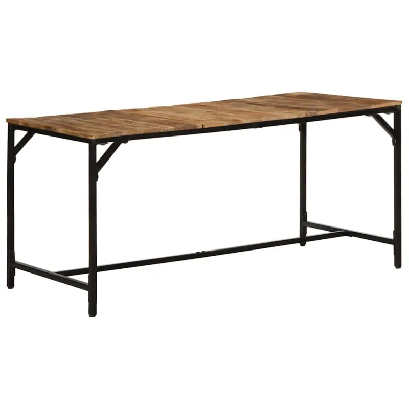 Valgomojo stalas, 160x80x75cm, mango medienos masyvas